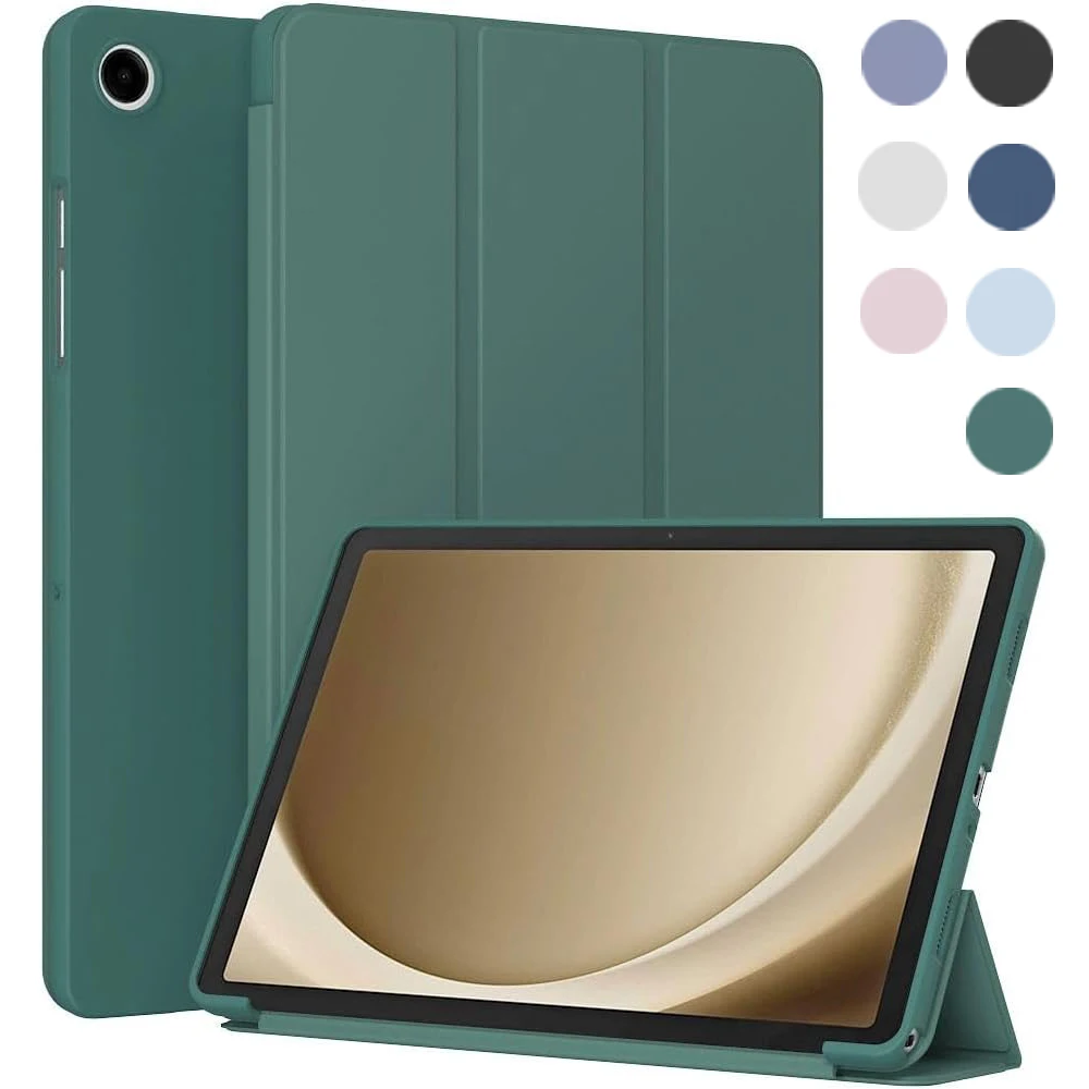 Tri-fold Flip Case For Samsung Galaxy Tab A11 Plus  A11+ 2025 11'' SM-X230/X235/X236B Magnetic Stand PU Leather Protective Cover