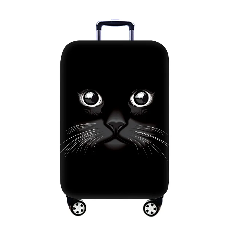 Bagage Beschermhoes Bloem Verdikking Reizen Cover Trolley Koffer Cover Elastische Slijtvaste Rolling Travel Accessoires
