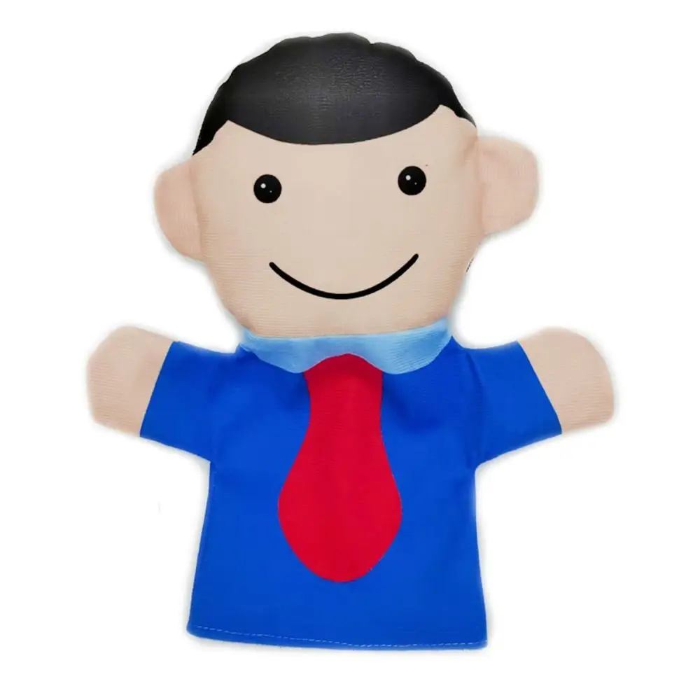 Marionetas de mano para miembros de la familia, 12 tipos de juguetes de peluche, marionetas de mano para miembros de la familia, muñecas educativas