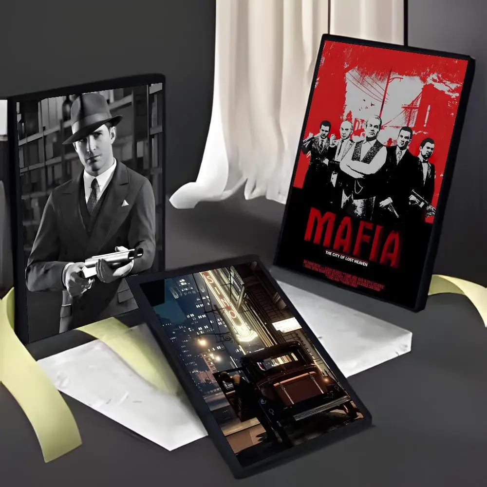 M-Mafia لعبة نهائية العصابات ملصق فني ملصق الفيلم جدارية الأسرة غرفة الأطفال جدار الديكور طباعة هدية #4