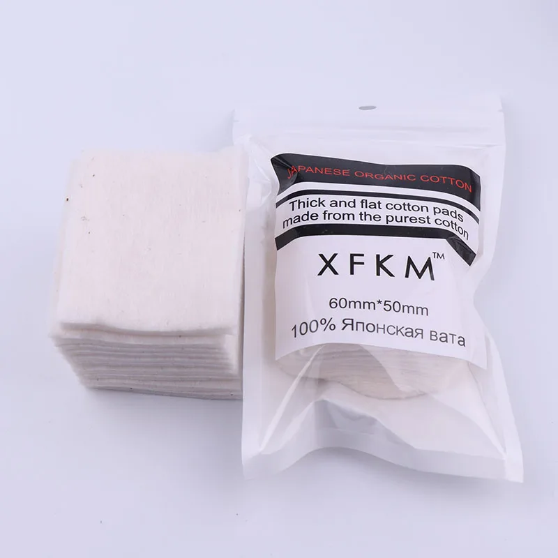 

XFKM 10pcs/20pcs Pack Organic Japanese Cotton For RDA RBA Coil Wick DIY Heat Wire