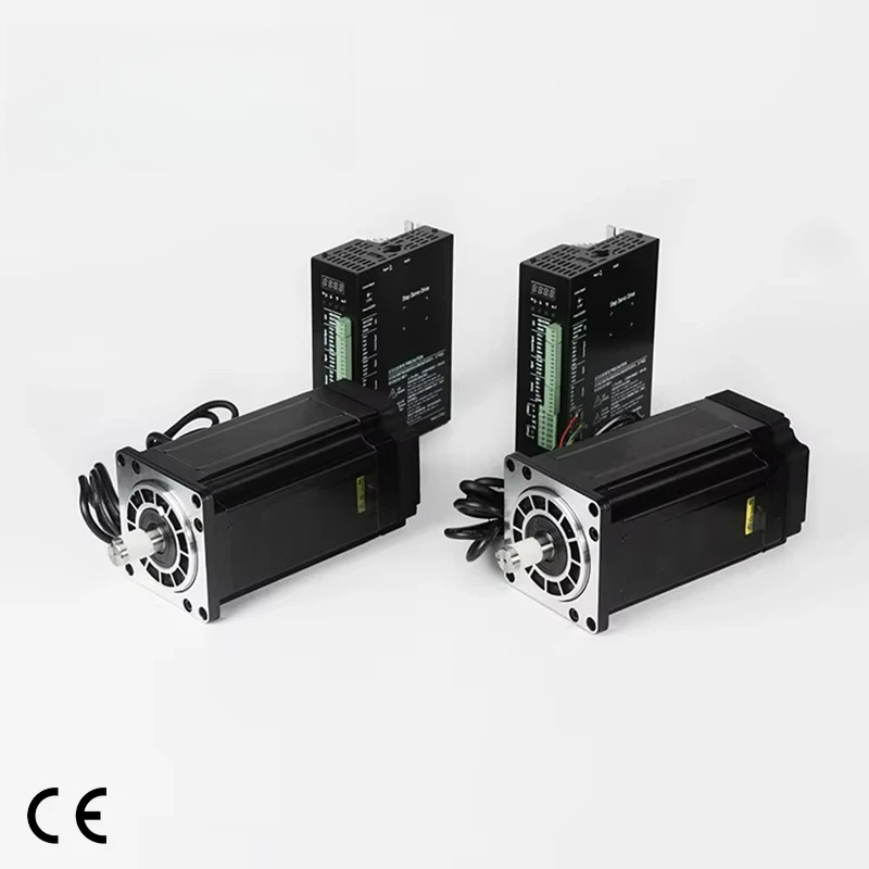 Nema42 185mm 3 Phase Hybrid Stepper Motor with Optional Driver 80-200V for CNC Machine & Textile Machinery