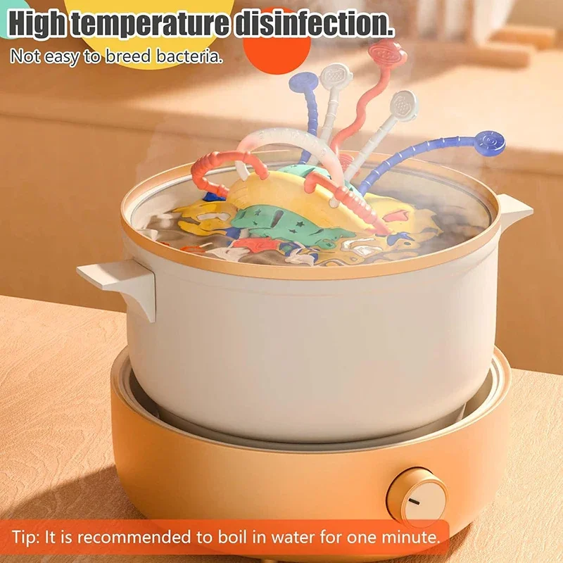 Montessori Kinderen Zintuiglijke Ontwikkeling Speelgoed Baby Hand Fijne Motoriek Speelgoed Draagbare Reizen Placatie Baby Huilen En Schreeuw Speelgoed Cadeau