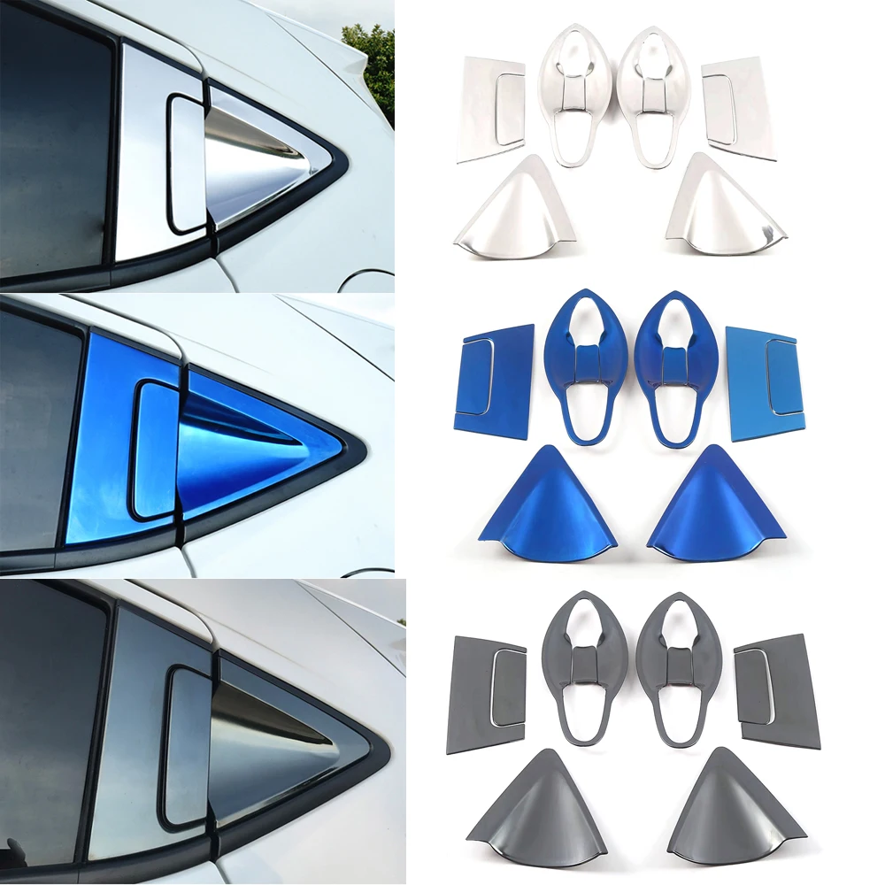 

Для Honda Vezel HR-V HRV 2014-2016-2018 2019 нержавеющая Автомобильная задняя дверная ручка, крышка чаши, внешняя ручка, крышка двери, отделка