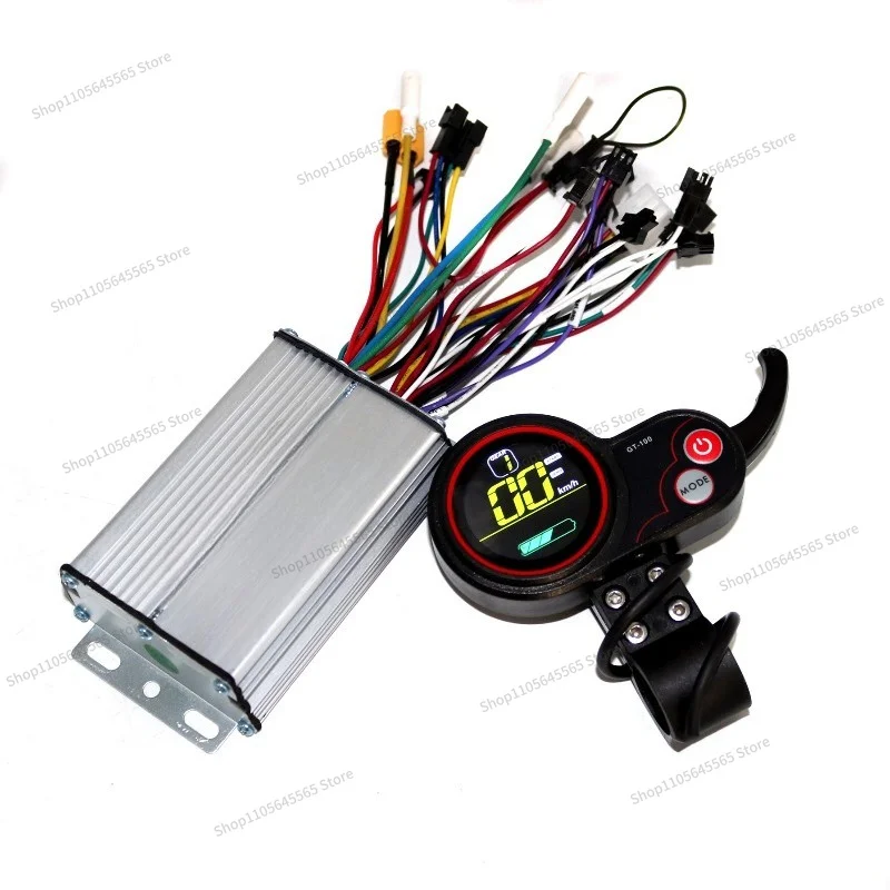 For 36-60V500W25A Electric Controller Instrument Kit with Multi Voltage Adaptability
