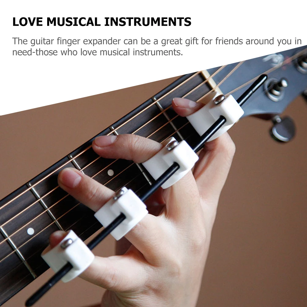 

Guitar Expander Beginner Practice Piano Stretcher Ukulele Bass Guitar Training Tool Finger Flexibility Trainer Musical
