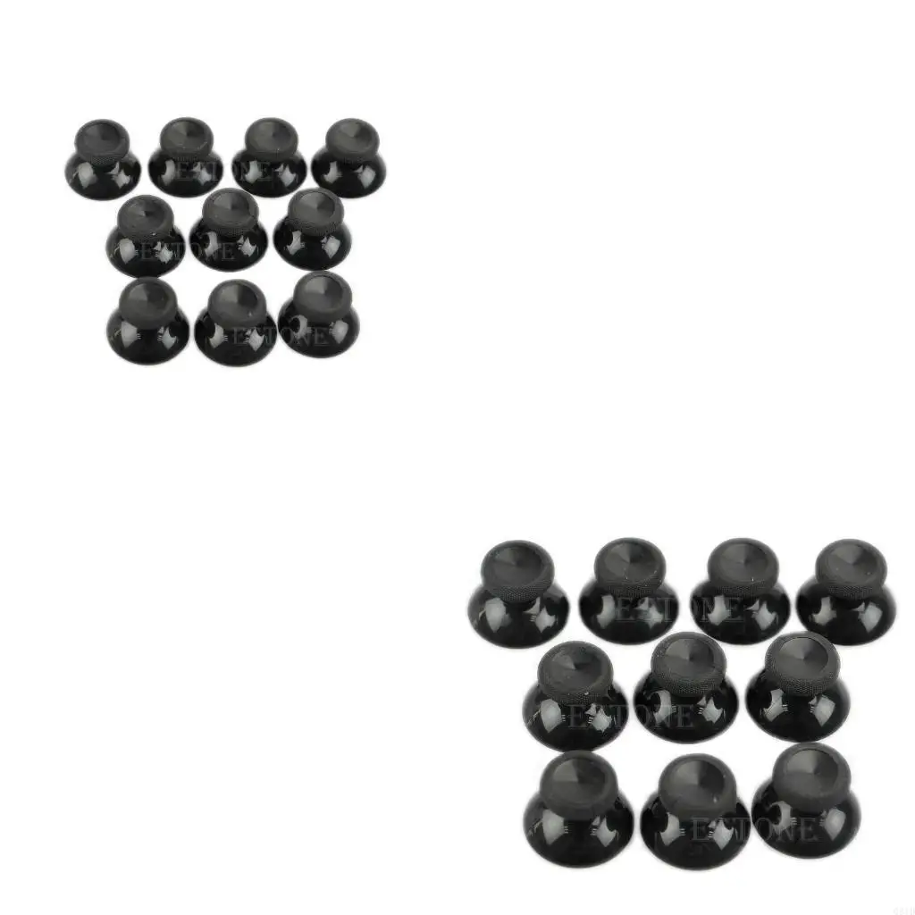 

Thumbsticks Thumb Compactible with Controller Black 10pcs Supplies