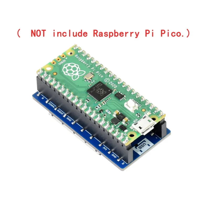 1.3Inch 240X240 IPS LCD Display Screen Module Breakout Shield HAT For RPI Raspberry Pi PICO H WH RP2040 Expansion Board