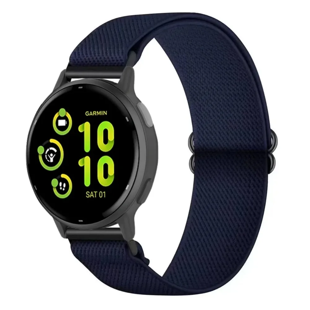 20/22mm Nylon Strap for Garmin Active 6 5 Forerunner 965 55 170 70 165 265 Venu 4 Breathable Wristband For Garmin Approach S50