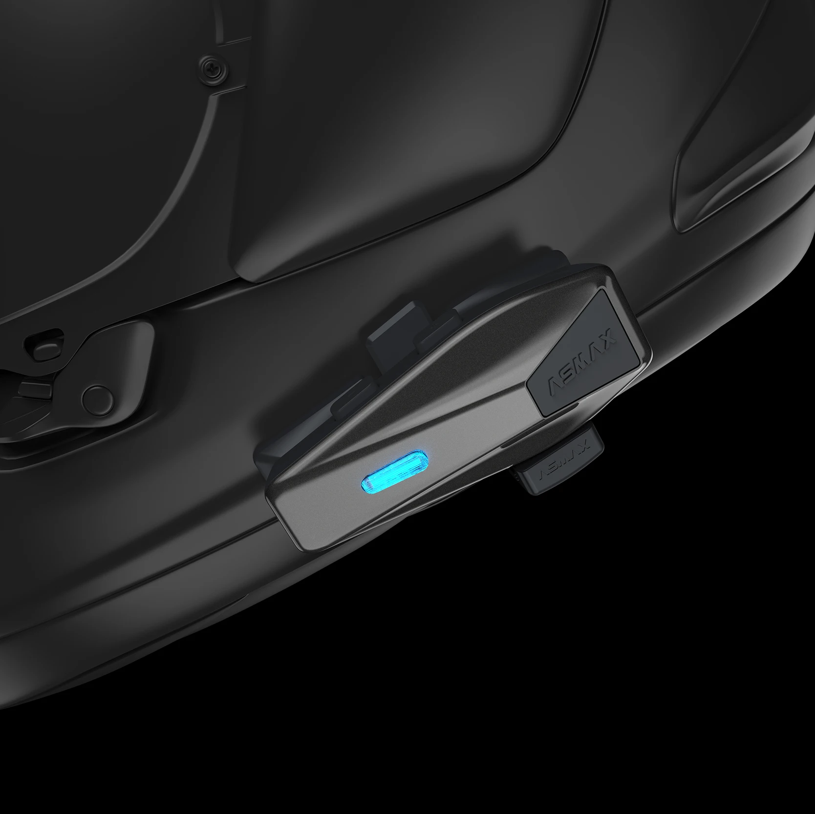 Full Duplex 8 Riders Connect Waterproof Interphone Bluetooth Helmet Motorcycle Intercom for Helmet S2 Intercomunicador