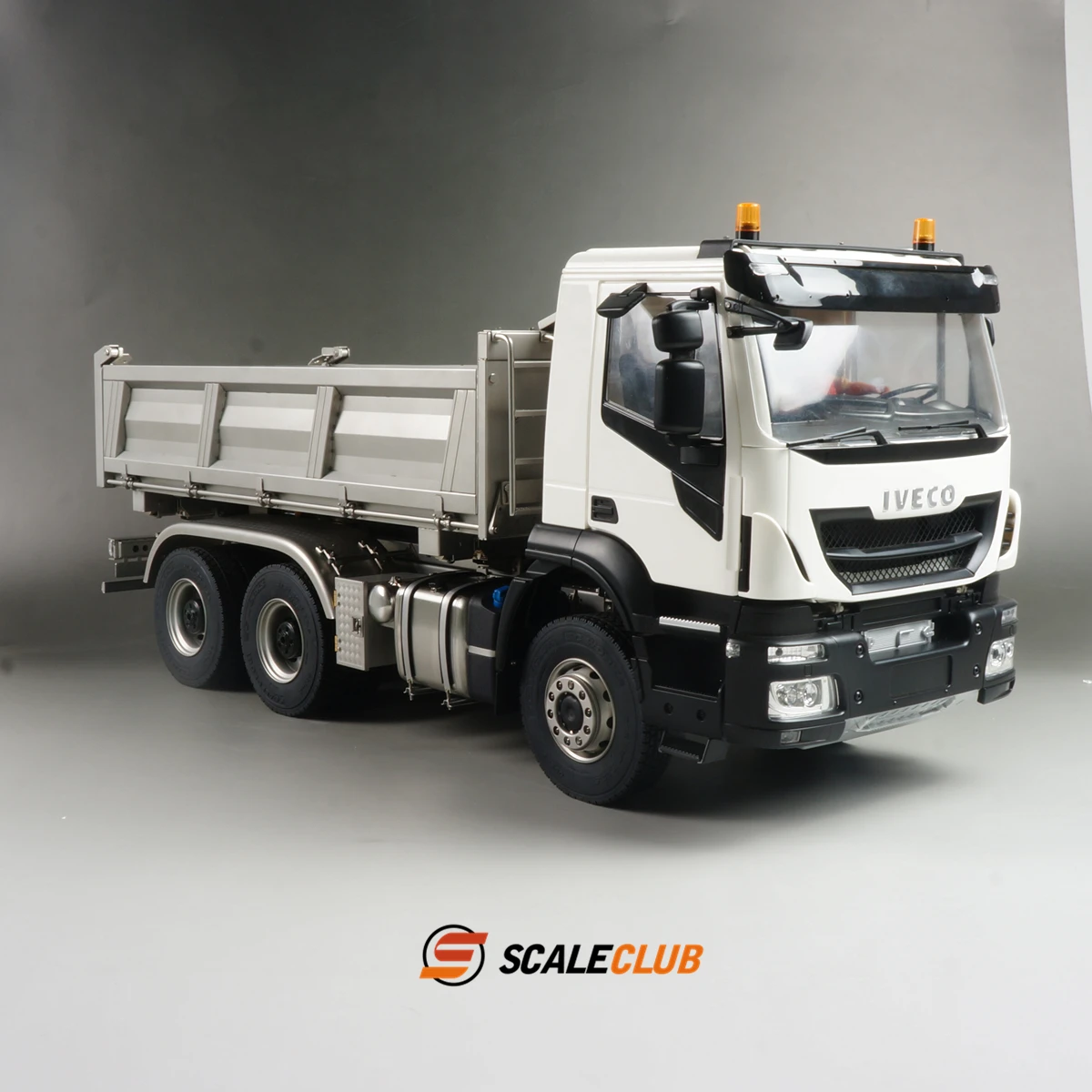 Scaleclub RTR-Lieferversion 1/14 6x6 vollmetall hydraulischer 3-Wege-Muldenkipper-LKW-Modell