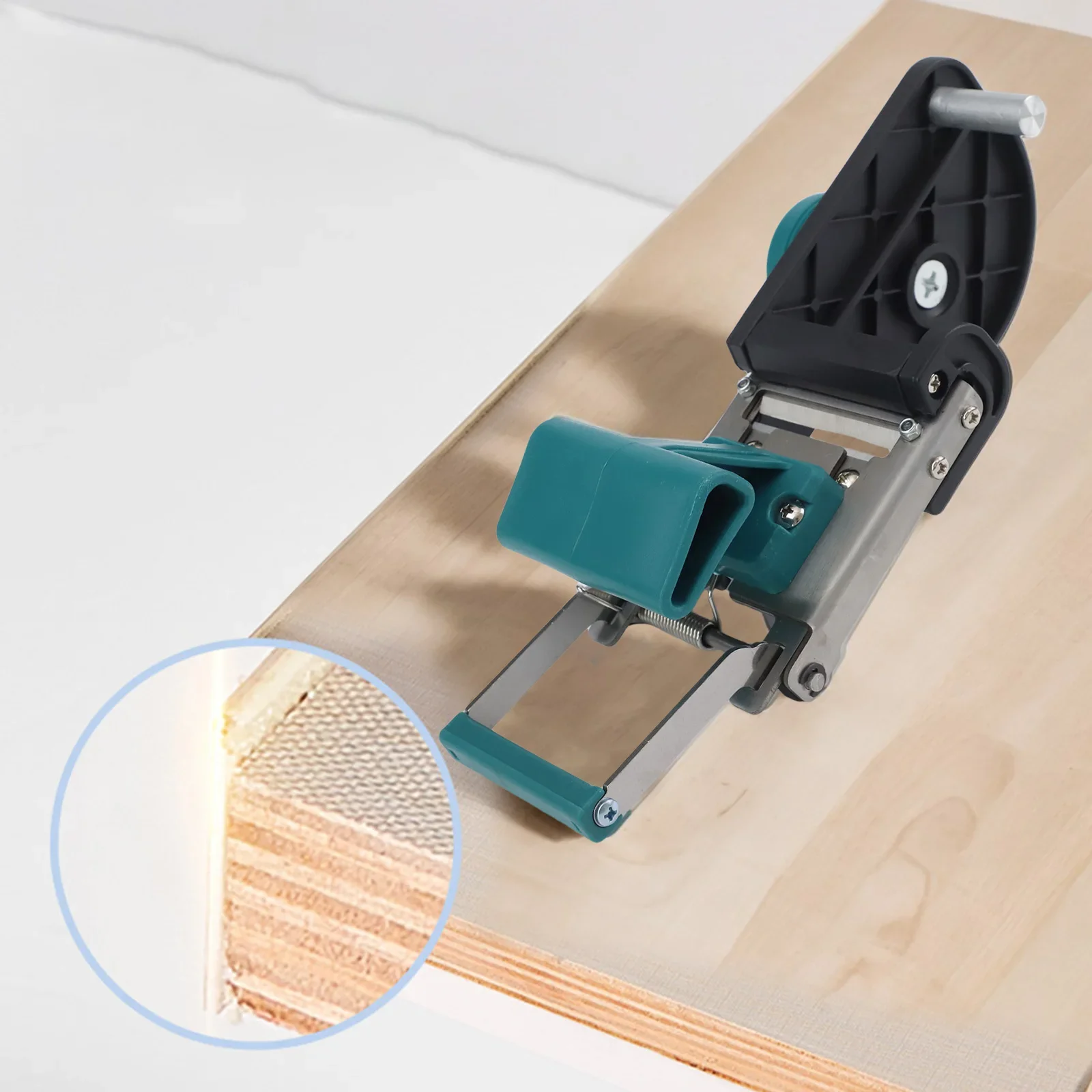 Compact Design PVC Edge Banding Cutter for Effective Wood Trimming Stainless Steel Construction Ensures Durability