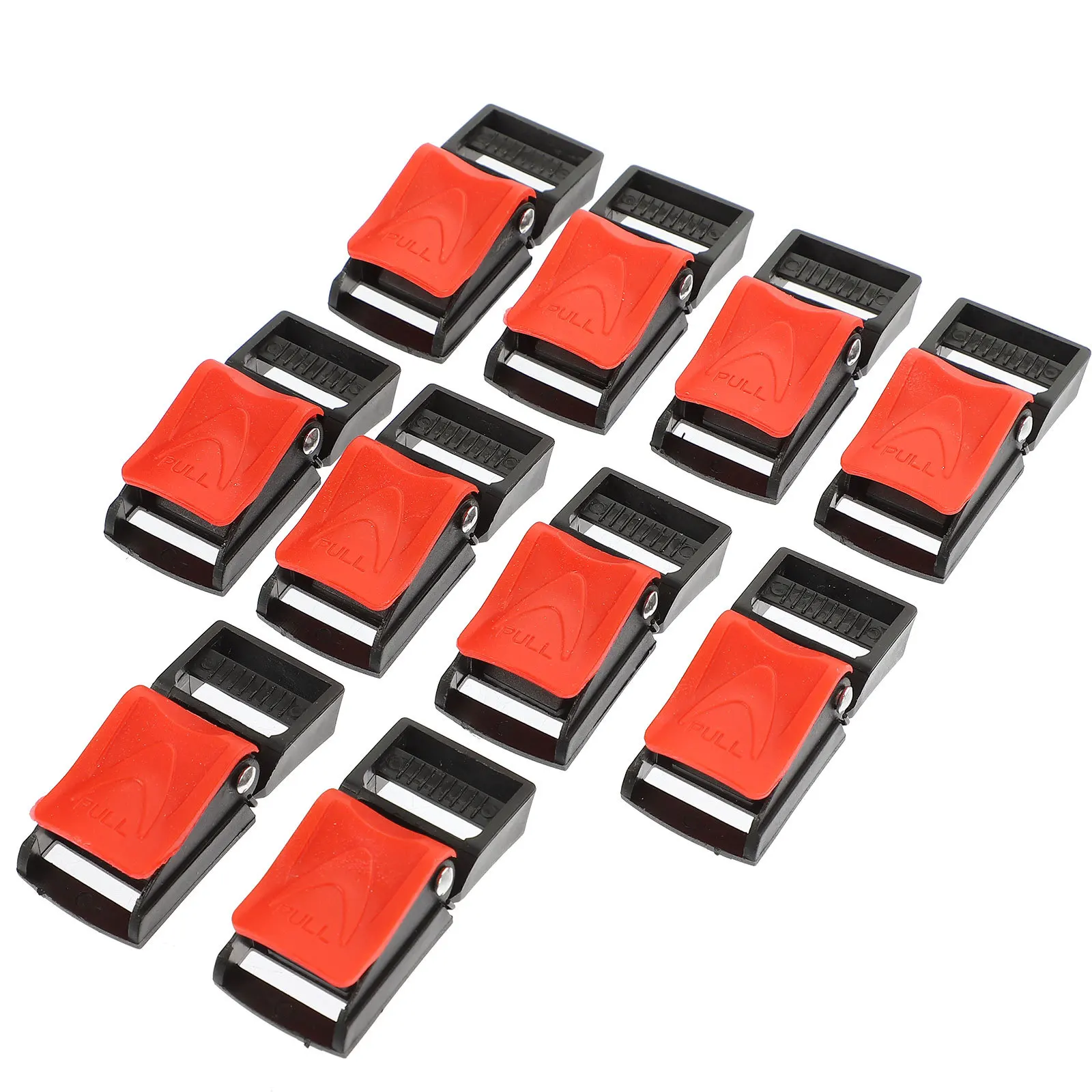 10Pcs Chip Strap Buckle Reliable Hard to Deform Break Motorcycle Accessories Abundant Quantity Strap Buckle