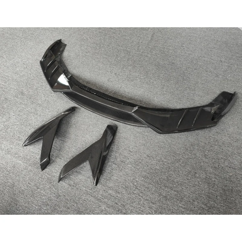 

Подходит для модифицированного кузова Lamborghini Huracan LP610, губа переднего бампера из углеродного волокна в стиле M, край переднего бампера