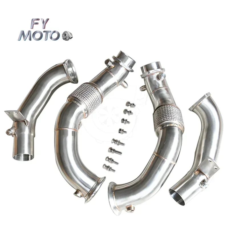 New Arrivals Exhaust Downpipe For BMW M850I G14 G15 G16/M550i G30/M650I/750I G11 G12 Catless With OPF N63 22+