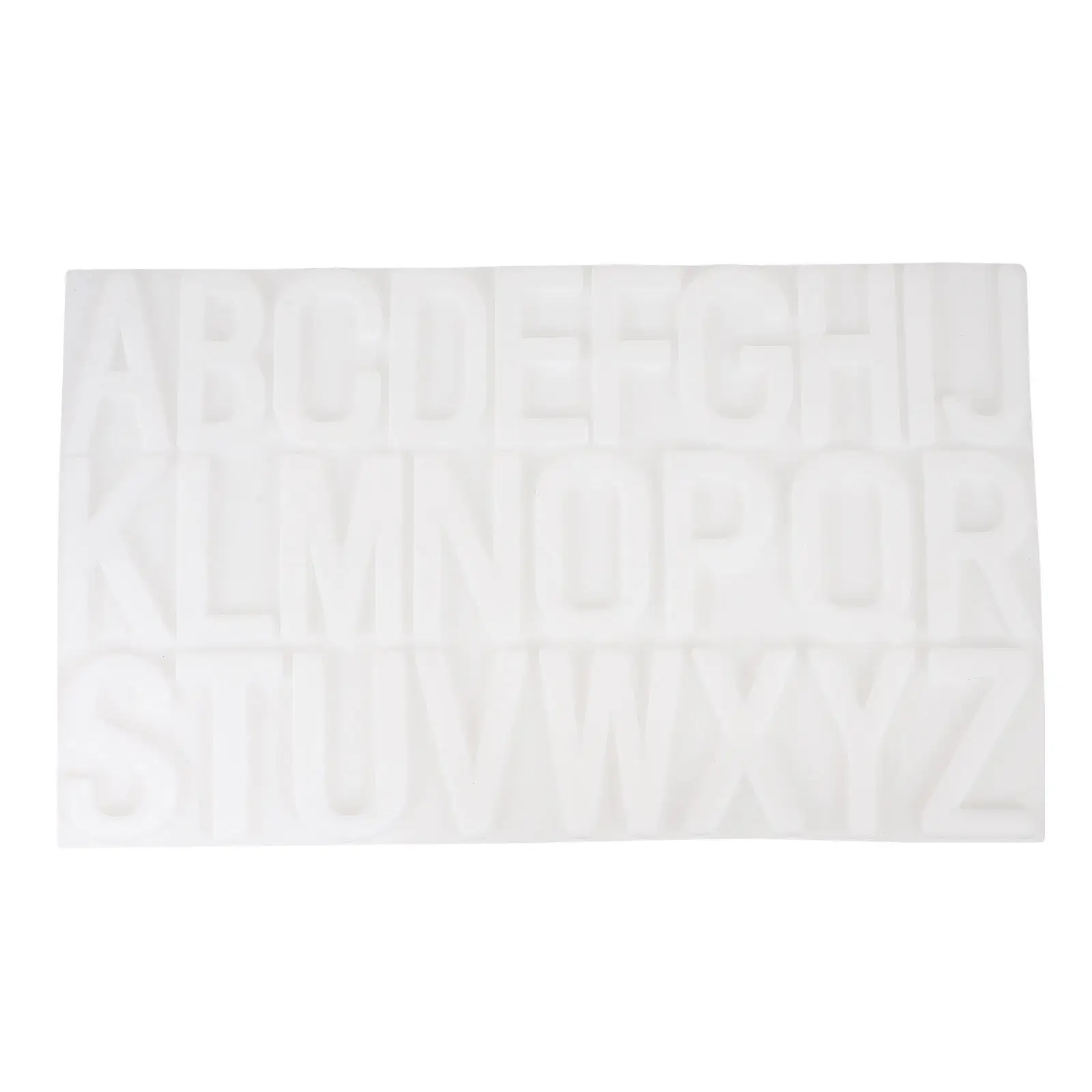 

Silicone Letter Molds for Resin DIY Alphabet Mold Pendant Making Craft Earring Keychain Hanging Charm Multipurpose Tools