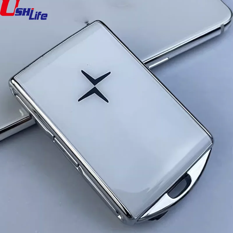 for Volvo S60 S90 XC40 XC60 XC90 V60 V90 Polestar 1 Polestar 2 Fashion Leather Alloy Car Key Case Fashion Key Modification Shell - Image 4