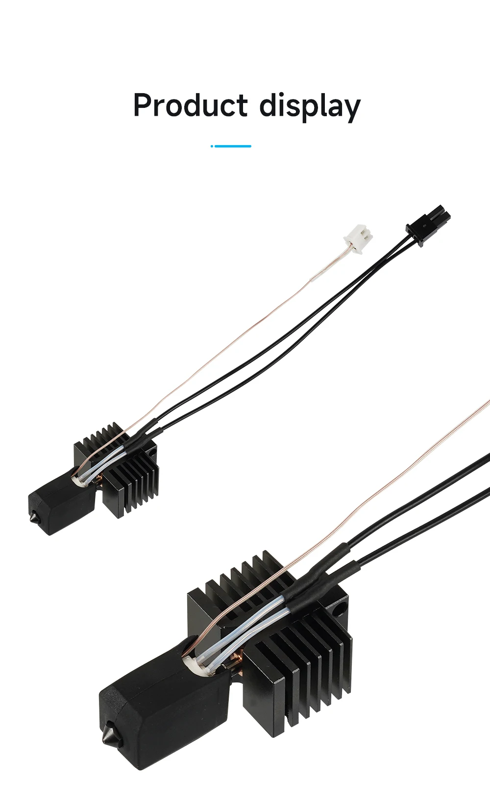 Upgrade-Hotend für Qidi X plus 3 / X max 3 / x smart 3 / Q1 Pro 3D-Druckerzubehör Hotend – Detail 11