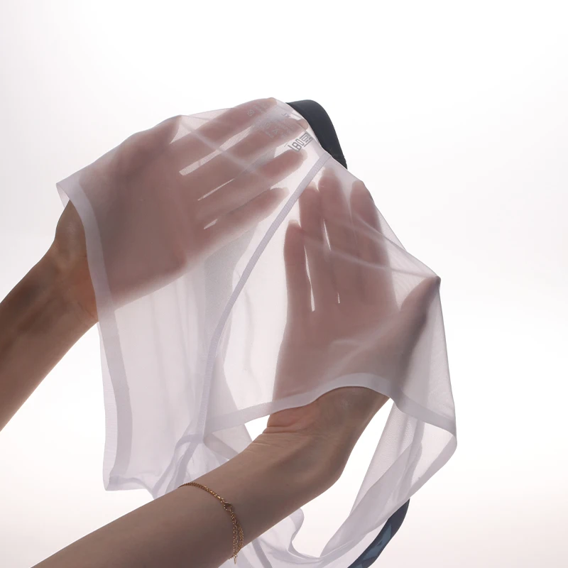 Men's Underwear Ice Silk Summer Ultra-Thin Breathable Semi-Sheer Sexy Low-Rise Boxer Shorts