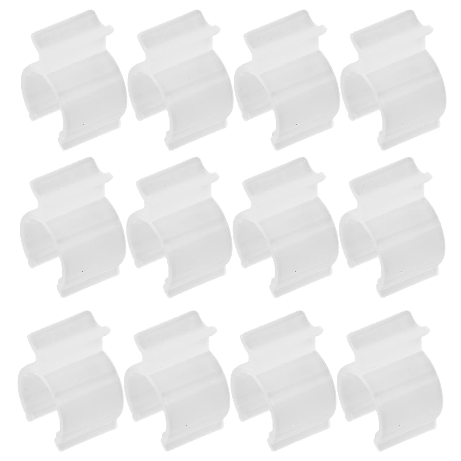 

50pcs Travel Cleansing Oil Bottles Leak-Proof Plastic Portable Dispenser Pump Collar Clips Secure Buckle For Makeup