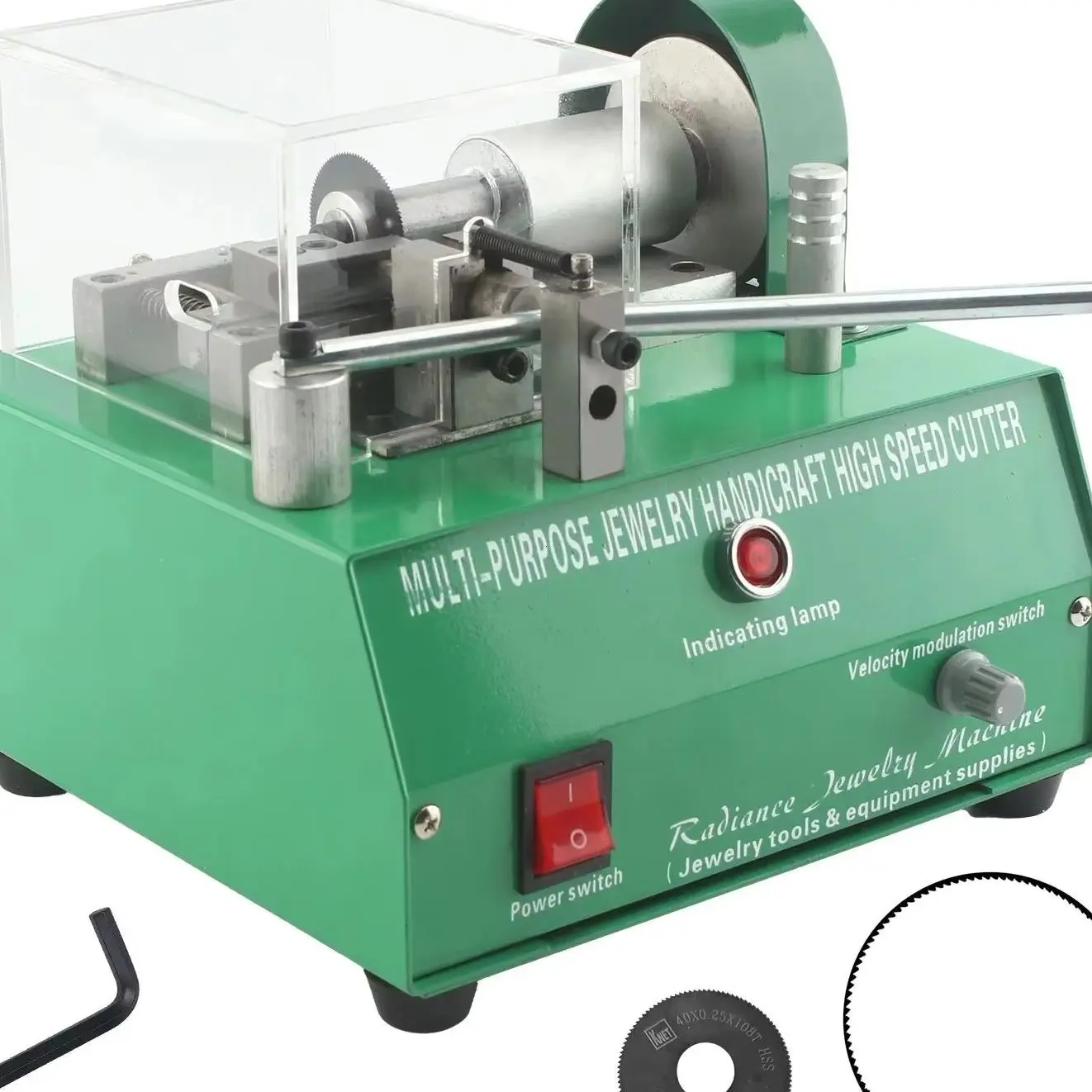Jewelry Metal Cutting Machine Precision Cutting Tool for Gold Silver Bronze Metal Strips Wristbands Jewelry Craft Equipment