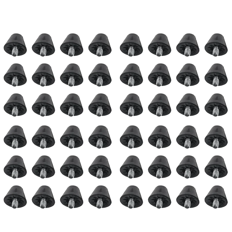 

RTENTE-48 PCS Football Shoe Replacement Spikes 13Mm Football Shoe Studs Spikes For 5MM Threaded Football Shoe