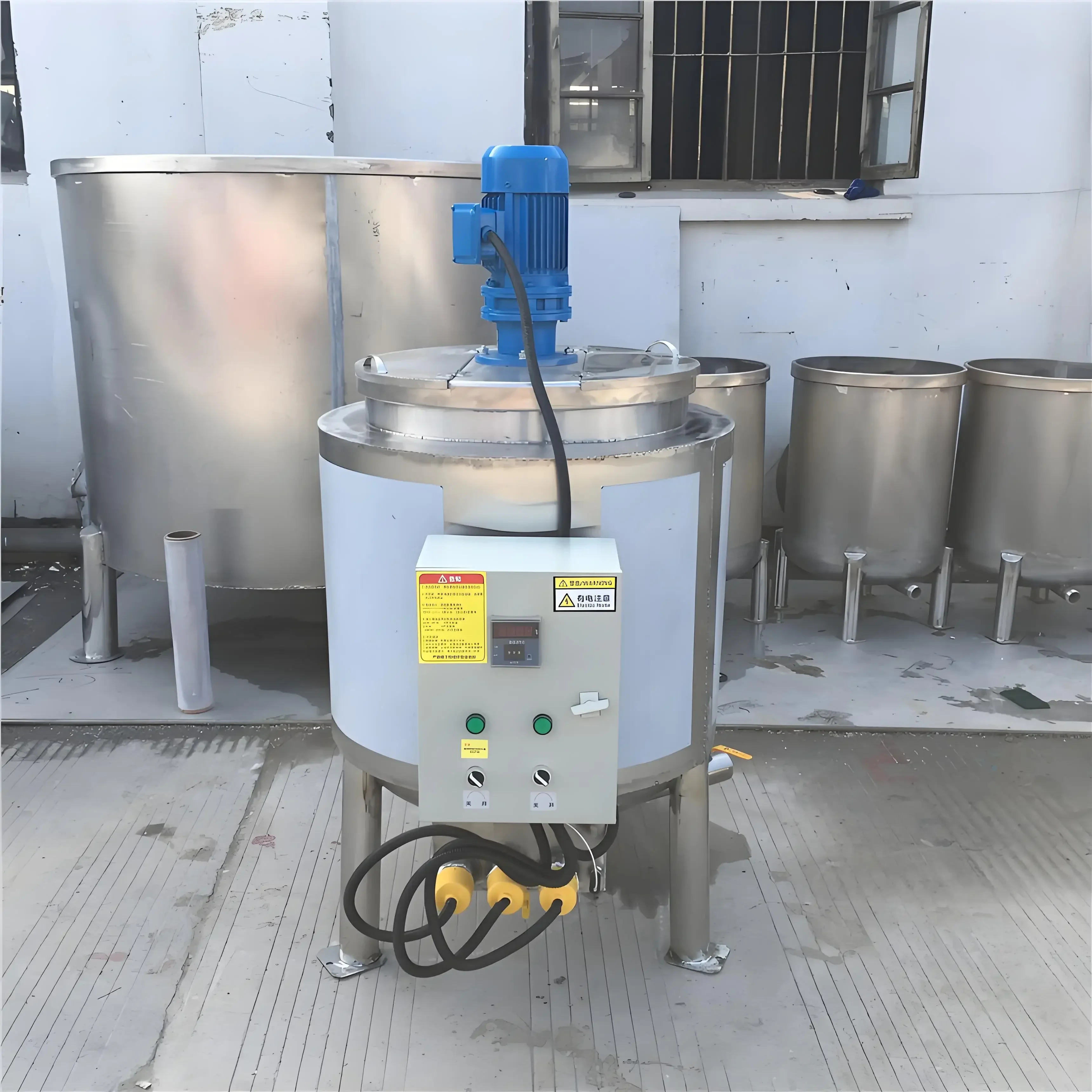 Esterilizador de Leite em Aço Inoxidável Nova Tecnologia de Pasteurização Alta Produtividade Aquecimento Elétrico