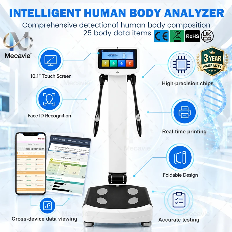 3D Body Scanner Measurement Body Fat Analyzer Inbodi IN 270 Body Composition Analyzer scan bioelectrical impedance analysis