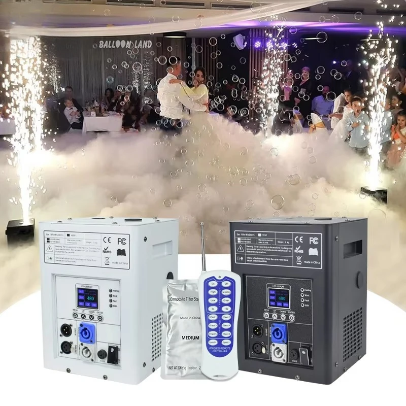 DMX 750W Pyrotechnic Cold Sparkler 750 Electronic Spark Machine for Wedding Party Bar Club Show
