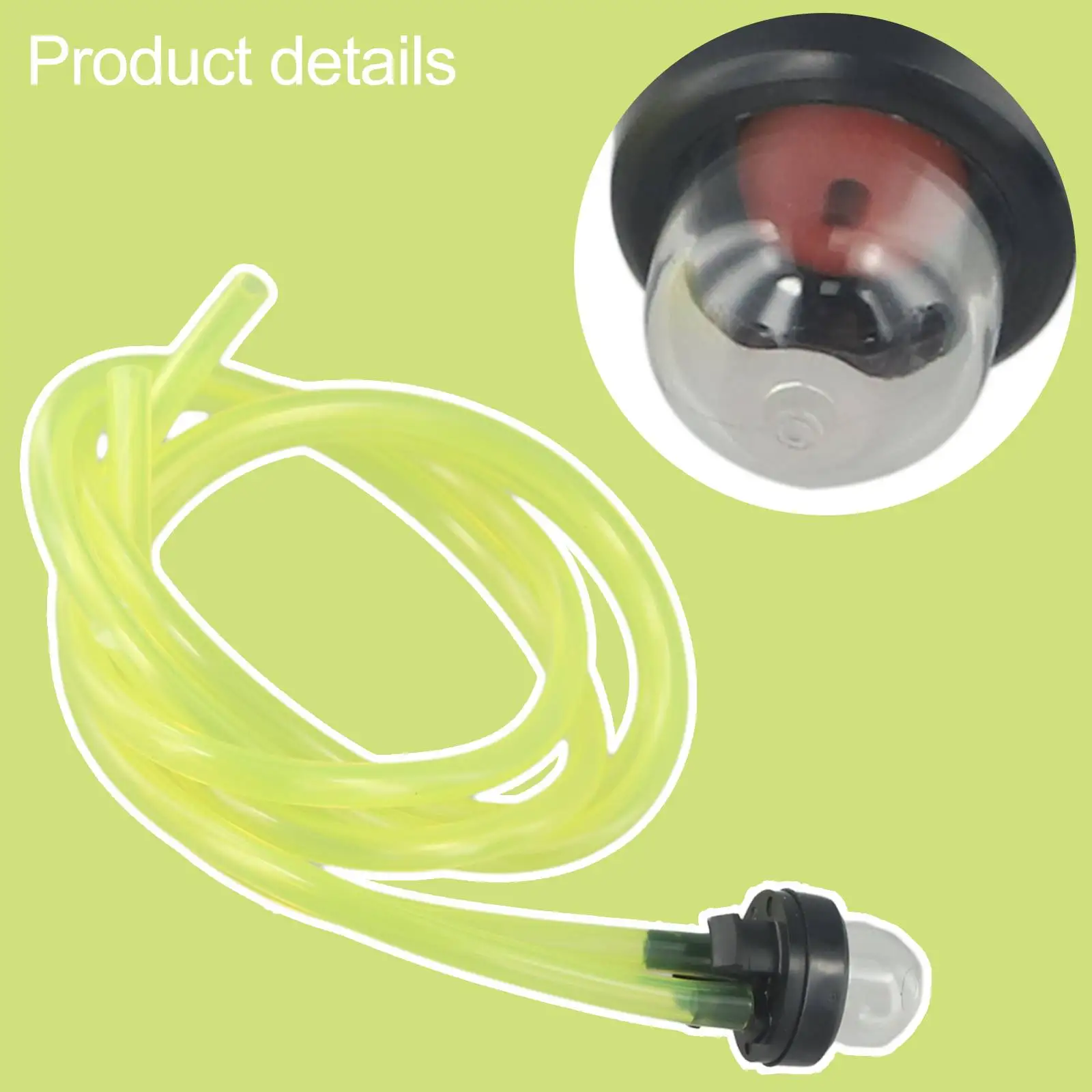 5 Count Snap In For Primer Bulb and Fuel Pump Line Connector Compatible with For 683974 Embedded Installation Style