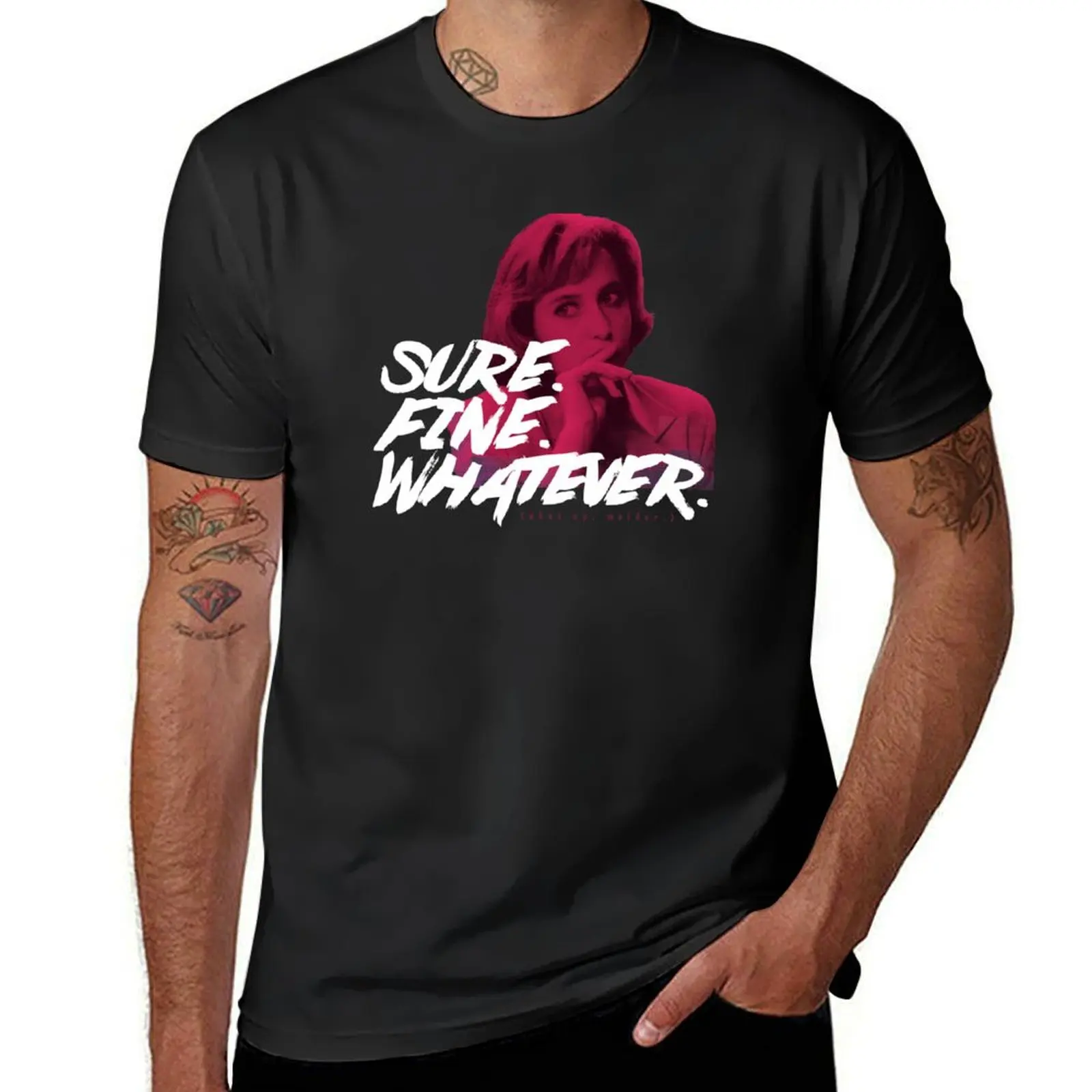 

Sure. Fine. Whatever. (Pink) T-Shirt boys animal print quick drying mens big and tall t shirts