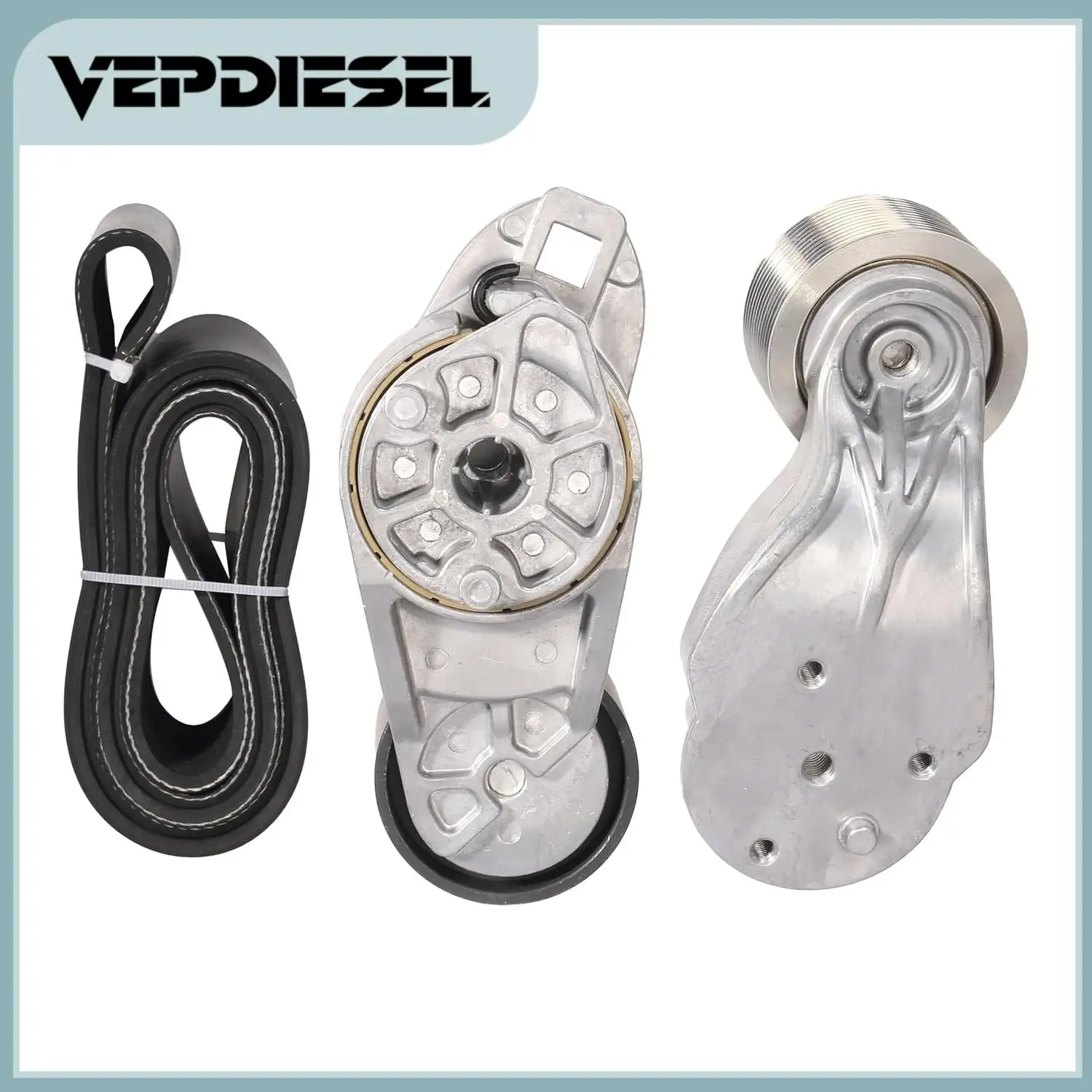 

Набор натяжителей вентилятора с 12 канавками для двигателя Volvo D13 21714847 20582558 20582557, натяжитель вентилятора автомобиля, запасные части, аксессуары