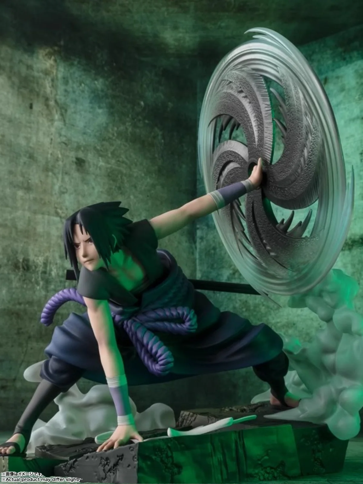 Bandai figurszero FZ Naruto, Uchiha Sasuke, write wheel eye light & dark