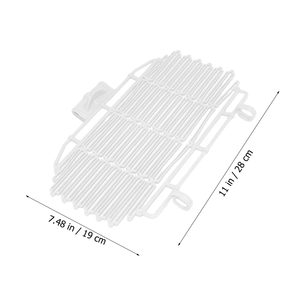 3Pcs Bike Basket Covers Premium Plastic Sturdy Lightweight Protective Lid for Cycling Basket Sundries Storage Bike Supply