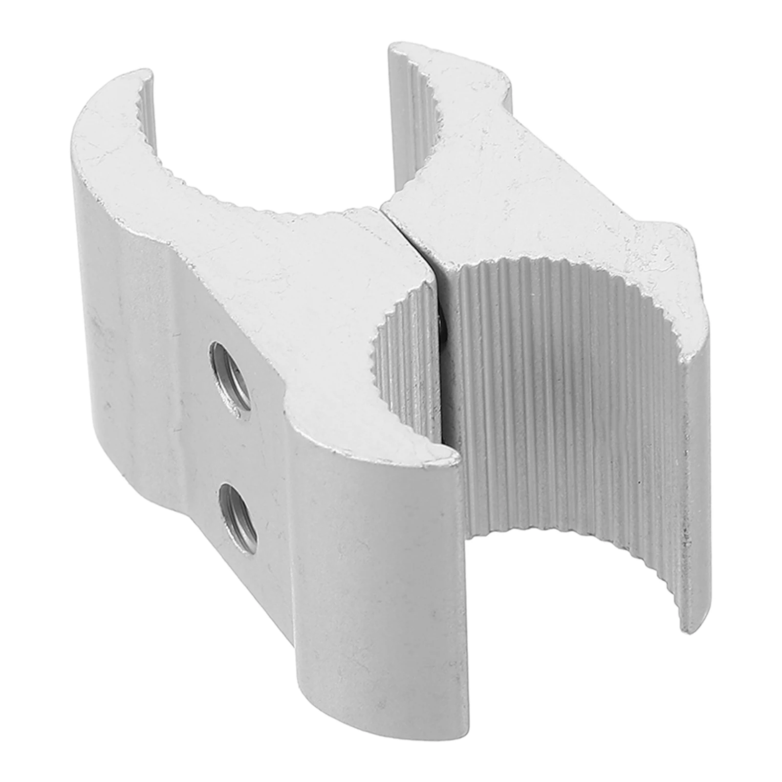 1pcs Aluminum Pipe Clip Accessories 19mm 22mm 25mm Wheelchair Cane Holder Clamp Metal Bracket Durable Sturdy Easy Installation