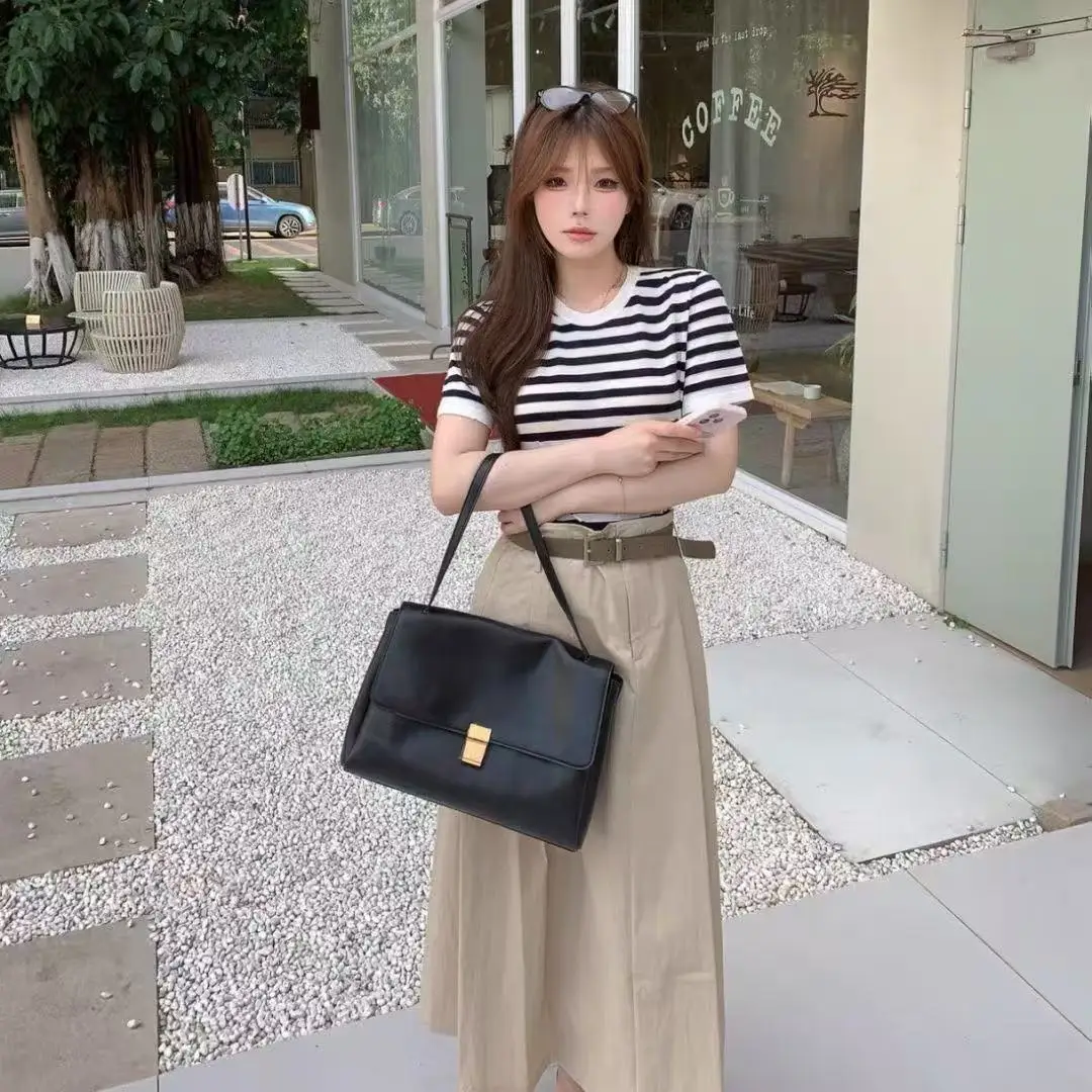 JWPEI new 2026 small square bag temperament commuting bag niche versatile high-end lazy bag hand-held women's
