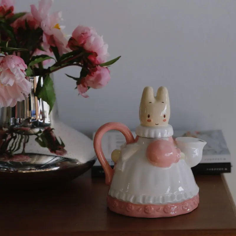 theiere-en-ceramique-800-ml-tasse-a-the-theiere-en-ceramique-lapin-rose-cafetiere-domestique-bouilloire-en-porcelaine-haut-de-gamme-carafe-service-a-the-pour-fete-et-cafe