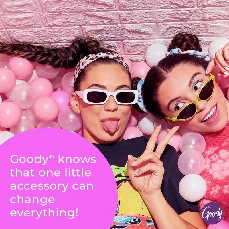 Goody Ouchless Mini Poly Bands, No Metal Hair Elastics, Ponytail Holder, Clear, 75 Ct image 6