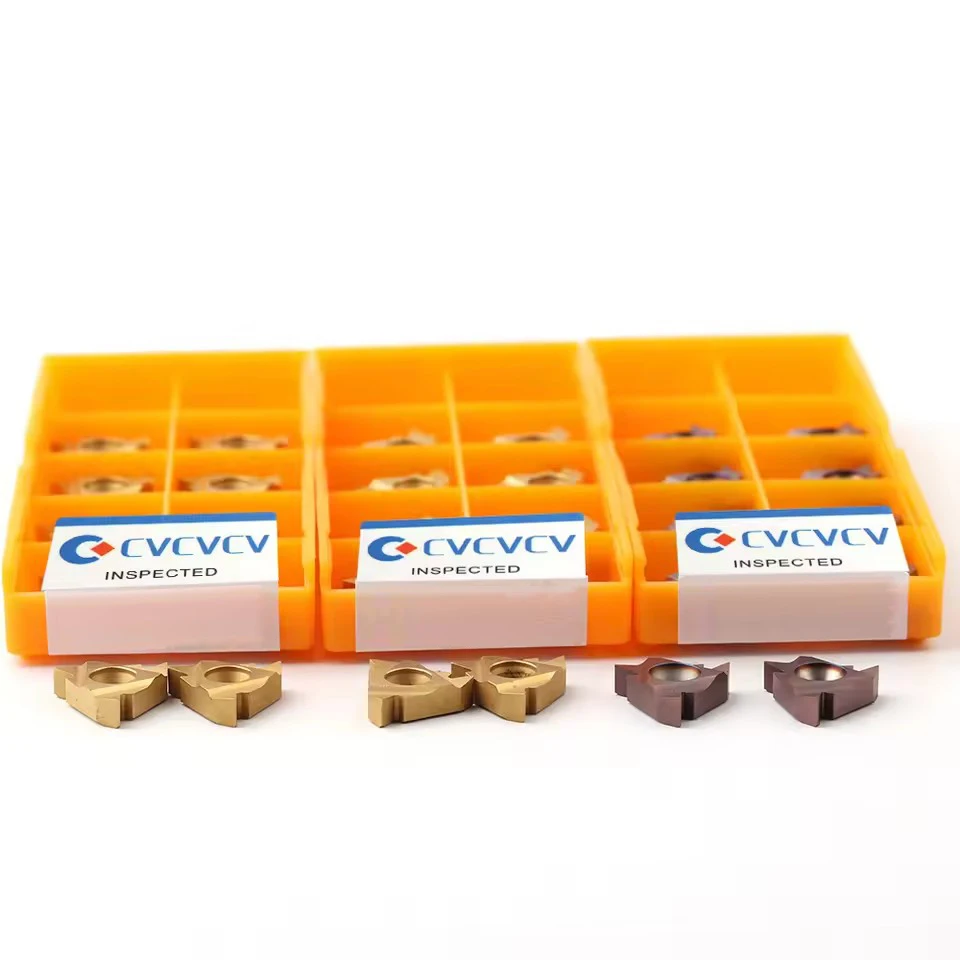 10 pz 16IR 16ER AG55 VP15TF UE6020 US735 utensile per tornitura filettatura lama in metallo duro tornio CNC filettatura scanalata muslim16 irag55