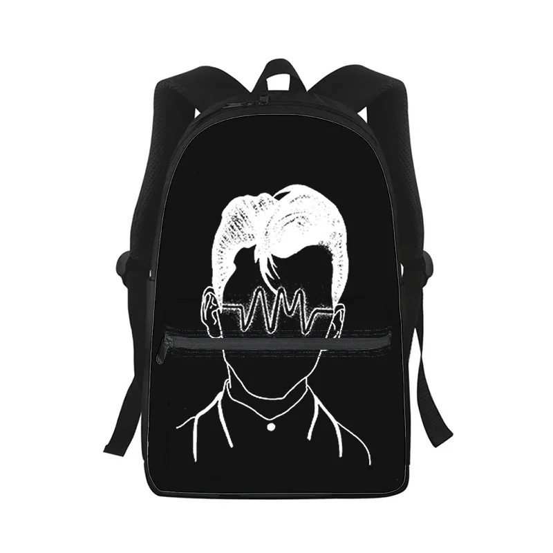 Mochila Arctic Monkeys para hombres y mujeres, bolso escolar con estampado 3D de moda para estudiantes, mochila para ordenador portátil, bolso de hombro de viaje para niños