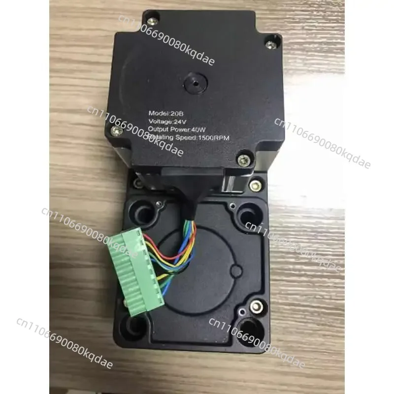 20B 60W DC Brushless Integrated Drive Assembly 1:270 Wind‑Resistant Anti‑Pinch For Advertising Access Door