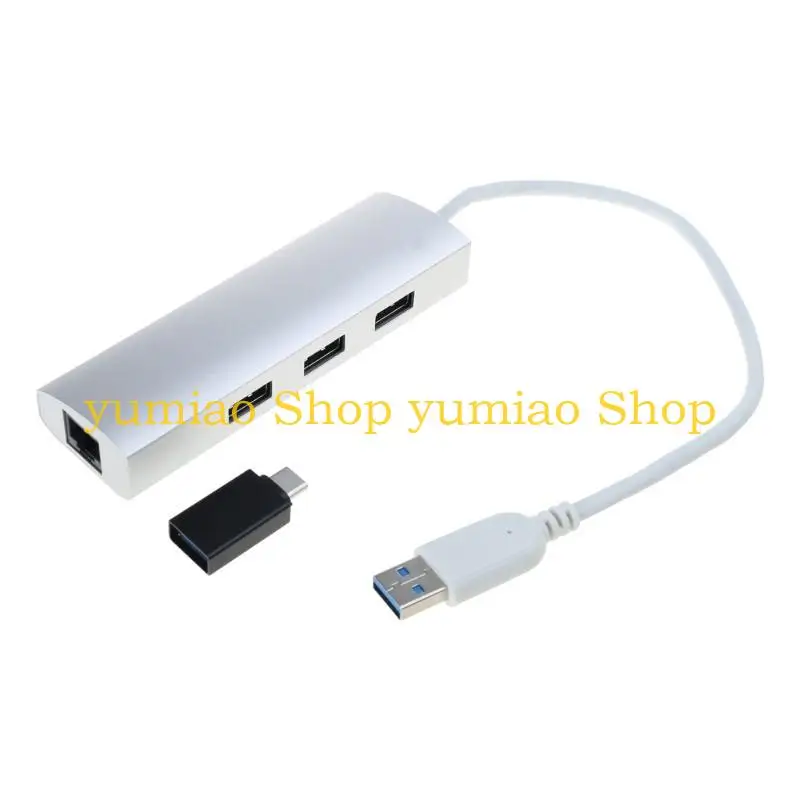 587B USB3.0 to Ethernet Adapters USB3.0 to Gigabits Ethernet Networking Adapters Internet Adapters for Laptops Tablets