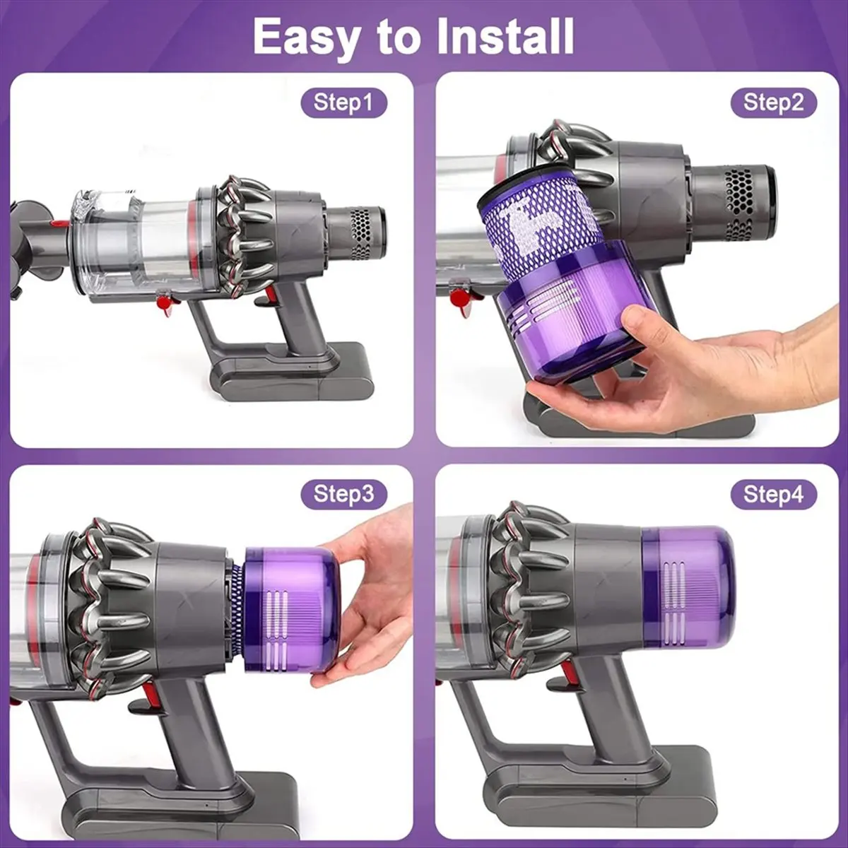 

Фильтр для пылесоса HLES, запасные части для пылесоса Dyson V11