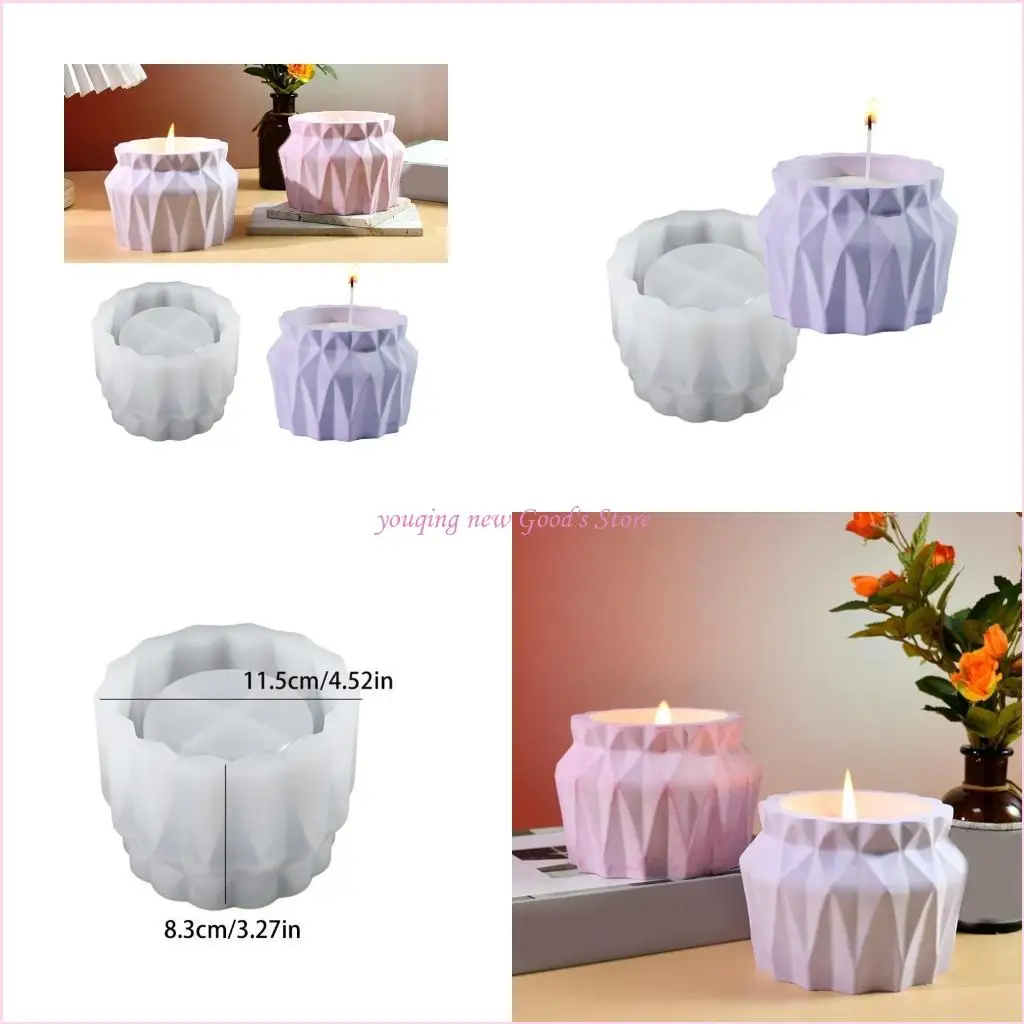 

57QA Silicone Craft Mold For Creating Decorative Vases And Versatile Storage