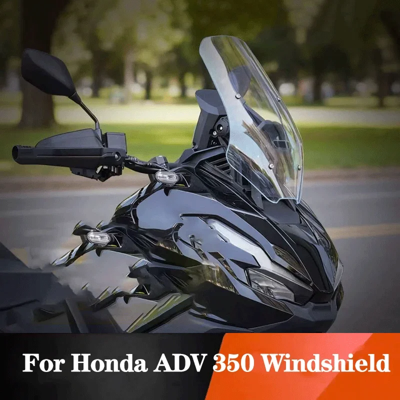 For Honda 22-25 ADV  350 Motorcycles Windshield Front Windshield Modification Deflector Sunshade Chest Protector Accessories