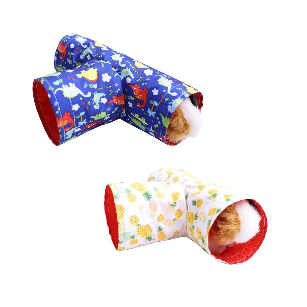 Collapsible Gerbil Rat Tubes Hamster Tunnel Pet Game Tunnels Guinea Pig Tunnels