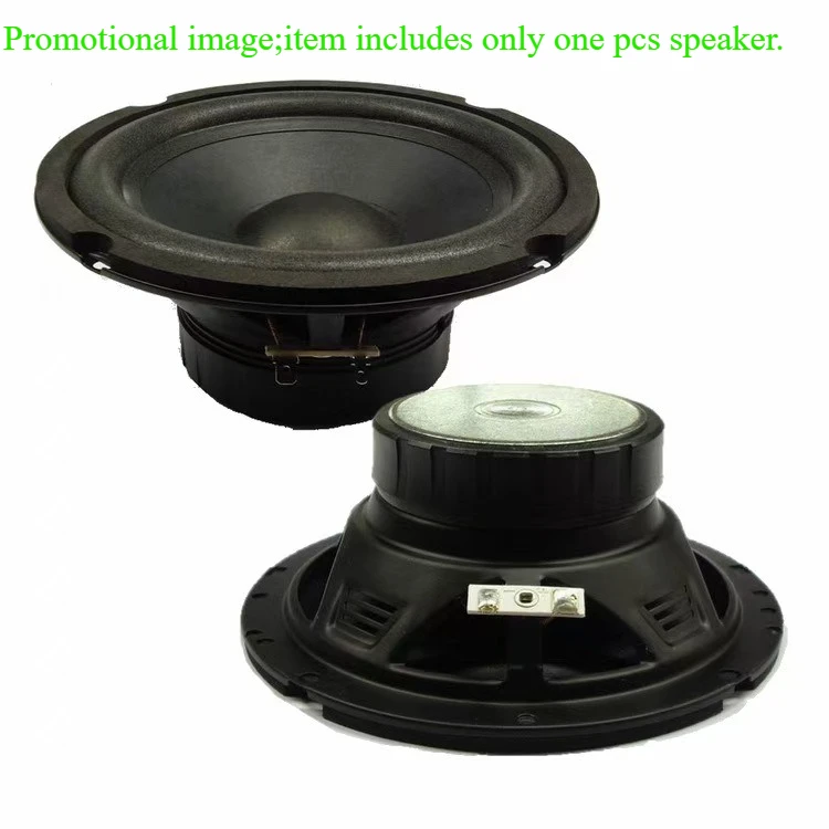 6.5 Inch RMS 30W 4Ohm/8Ohm optional Full Range Bass Speaker 82 Hz--10KHz 87DB 80mm-Ferrite magnet Mid-bass speaker(1pcs speaker)