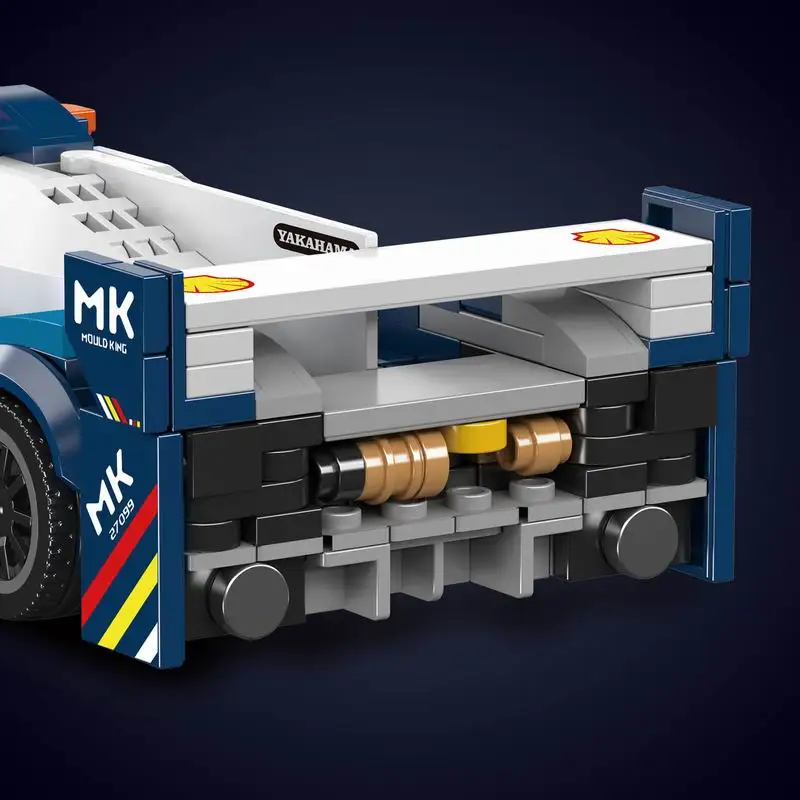 

Конструктор Mould King 27099 IX: Гоночный автомобиль с 8 шипами, 396 деталей, модель MOC для сборки, с контейнером для демонстрации, DIY, скоростная модель, игрушка для мальчиков на праздники