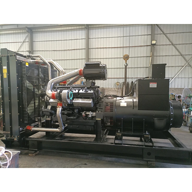 Factory Use shanghai marine  generator set 800kw silent type  generator Alternator 3phase 60hz generator