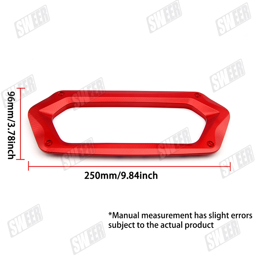 Motorcycle Meter Aluminum Alloy Cover Suitable For Yamaha XMAX300 250 400 2023-2026 Instrument Frame Cover Trim Accessories ﻿